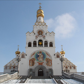 Минск. Храм-памятник в честь Всех Святых и в память безвинно убиенных во Отечестве нашем.