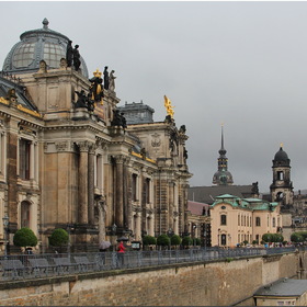 Дождливый Дрезден.