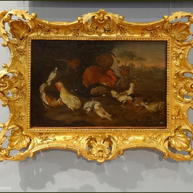 Минск. Национальный художественный музей. Фердинанд-Филипп Гамильтон (1664-1750). Фландрия. «Птицы». Холст, масло.