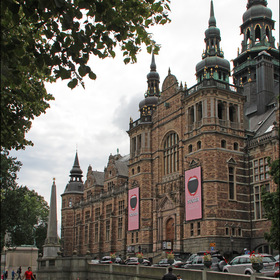 Швеция. Стокгольм. Музей Северных стран (швед. Nordiska museet).